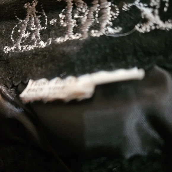 Women's Suede / Cotton blend Jacket. - Picture 4 of 4